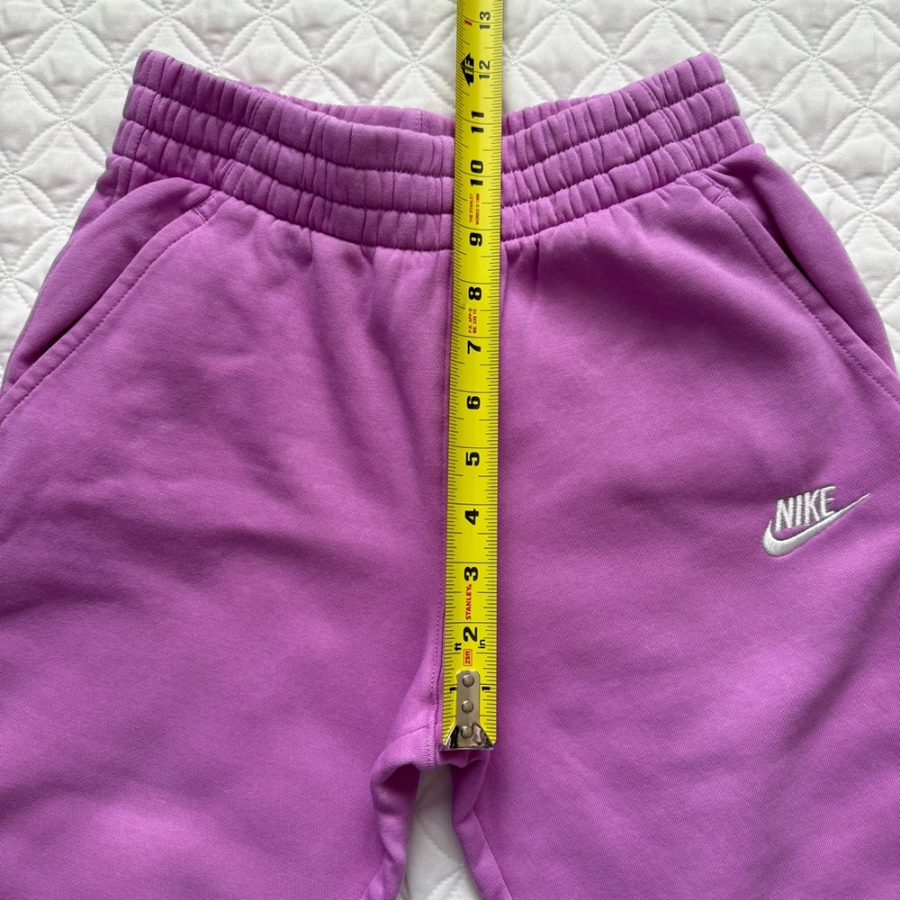 Nike Sportswear Club Fleece Big Kids Joggers Sweatpants Pink Lt Magenta Size M - Picture 8 of 10